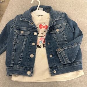 H&M Stretch Denim Jacket - Long sleeve US 3T